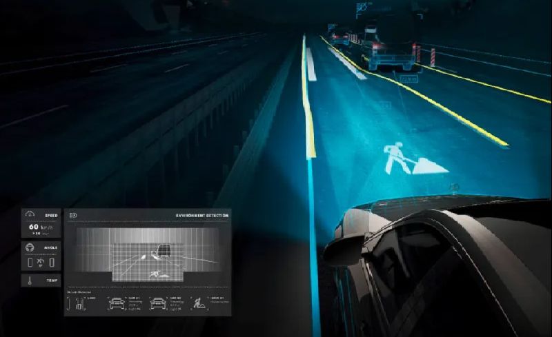 智能車燈交互，讓車燈“說話”